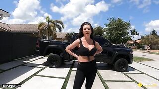 Why not have sex in the garage with a hot girl?