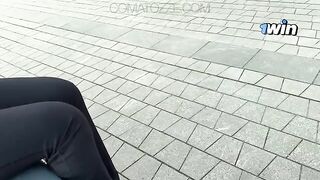 A cute girl shows her dad her new boyfriend and his impressive size