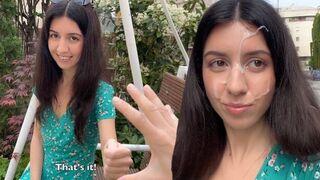 I got a little bit of dirt on my face - A spicy Cumwalk adventure