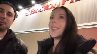 The date began with a check, and ended with a bang in the car