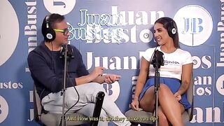 The best live porn show with a stunning young star, Natalia Garcia