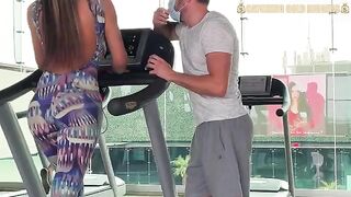 I picked up a sexy girl from the gym and fucked her hard