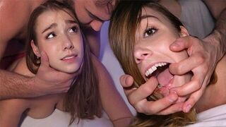 Her mouth should not be idle, especially when she's into rough, intense action