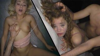 There will be no gentle sex! The girls scream and shudder hard!
