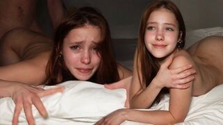 Petite redhead brought to tears of joy with intense action