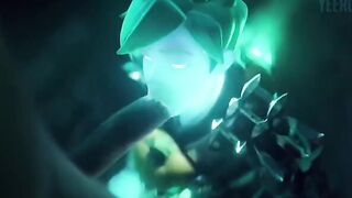 Overwatch Tracer SFM Compilation with sound - a hot animated treat