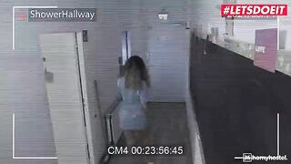 Hot brunette maid Chloe Lamour gets her huge ass smashed hard