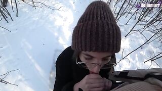 A walk with my stepsister in the park turned into sex