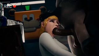 FNAF Security Breach Vanessa got banged in the office of Freddy Fazbear Mega Pizzaplex