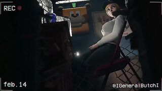 FNAF Security Breach Vanessa got banged in the office of Freddy Fazbear Mega Pizzaplex