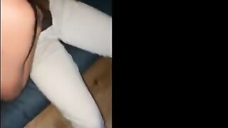 Hot amateur wife gets BBC after party and her husband films it all