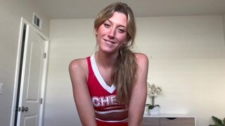 Special support for cheerleaders from a certain stepbrother, Addison Vodka style