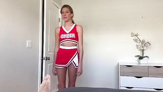 Special support for cheerleaders from a certain stepbrother, Addison Vodka style