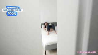 One guy’s dick is enough for two babes to have fun with