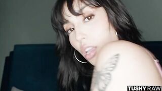 You can fuck beautifully too, as demonstrated by a passionate brunette in a steamy encounter on the bed