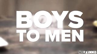 Any cock will obey a slutty blonde, especially in an intense MFM scene