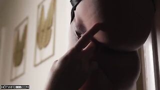 Any dick is good for Asian doggy style sex