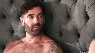 A step-sister helps her stepbrother with his permanent erection problem