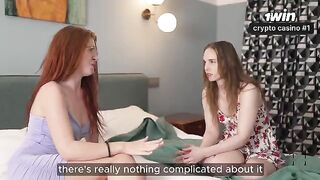 Babe won't miss a chance to have fun with girlfriends in a steamy threesome