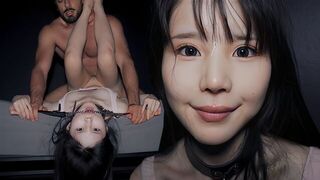 A young and innocent girl likes to be fucked hard and rough