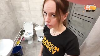 Her lips were dry, so she got a little help