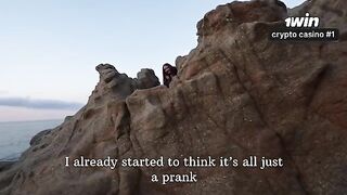 There's nothing to be found on the rocks, except for cock