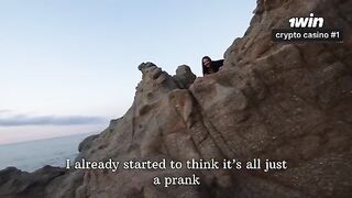 There's nothing to be found on the rocks, except for cock