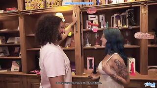 The main client wants sex with the alternative girl in a steamy encounter