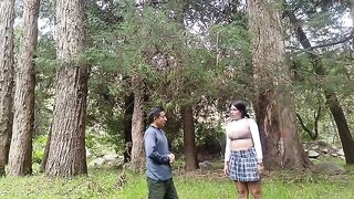 A forest is the perfect place for a pervert old man to act out his desires