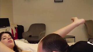 The couple enjoyed passionate sex with a sweet and creamy finish
