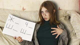 Hypnosis with boobs, learning rules has never been so easy - 18yo