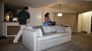 She likes when her boobs are squeezed and slapped hard