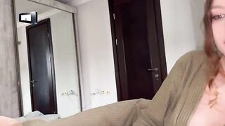A woman caught in a taboo act, indulging in forbidden desires