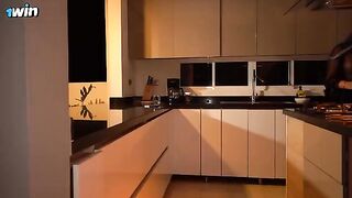 The burglar aimed for safe, but got the housewife’s tight pussy instead
