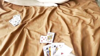 Card game ended, my stepsister had to pay the price