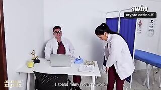 The female solidarity reaches the top in this hot scene