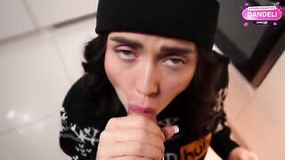 The girl is very horny and wants to get fucked on Xmas
