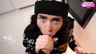 The girl is very horny and wants to get fucked on Xmas