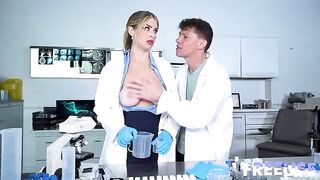 Bitch in the submissive position for rough sex