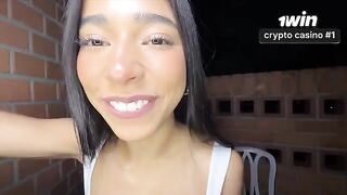 Babe fucked in her ass without lubricant, but with wild passion