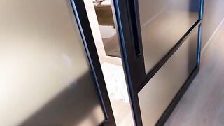 A hot blonde MILF with perfect body fucked hard by her boss