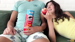 I teased the tip, then took it deep in my ass