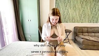 A girl proved to her classmate that she was able to take more