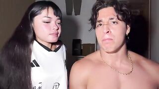 A sexy Iranian babe got fucked and received a creampie from a muscular man