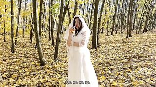 A white dress is not necessary for a girl on her wedding day