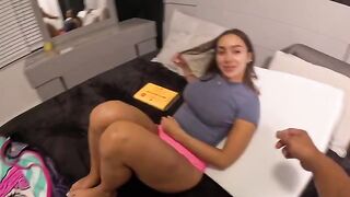 A man fucked his stepdaughter in the ass - a classic scenario