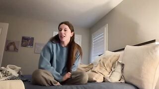 The hot step sister is too horny to live without sex