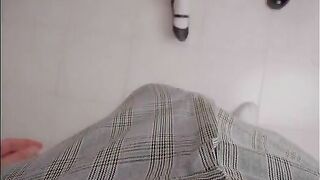 A group of amateur girls shooting a video for their friends in class