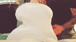 The guy almost died from the orgasm, he screamed so fucking loud