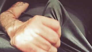 A guy showed his impressive skills in blow jobs while filming, moaning dirty talk